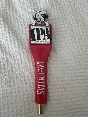 Red IPA Tap Handle